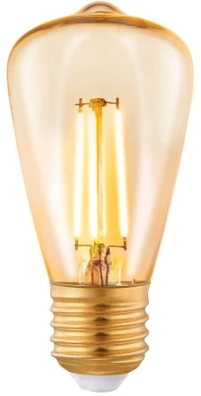 Лампочка светодиодная филаментная E27 3,5W 220V 220 lm 2200K белое теплое свечение Eglo Lm_led_e27 11553