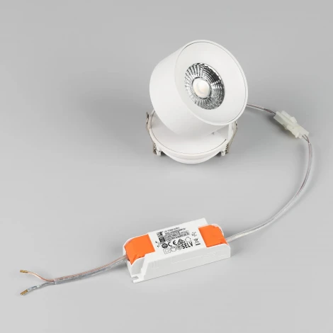 Встраиваемый точечный светильник SP-PLURIO-BUILT-R77-9W Day4000 (WH-WH, 36 deg, 230V) (Arlight, IP20 Металл) 037972 (LED)