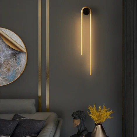 Настенный светильник LED WIKI B WALL H60 ImperiumLoft Wiki-B-Wall01 (227111-23, Умный дом, WiFi, голосовое управление)