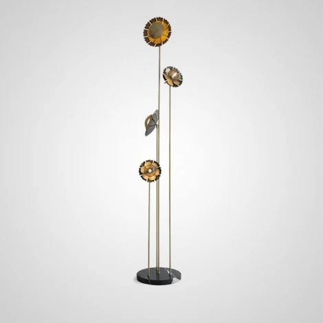 Торшер Camellia Fl Латунь ImperiumLoft Camellia-Fl01 (179840-26) (220V, цветы)