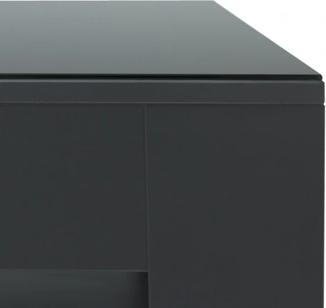 Стол журнальный BeautyStyle 26 графит темный U961/стекло черное от фабрики Mebelik