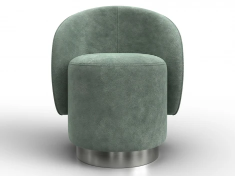 Кресло Лига-108 (Фанера,ДСП,Брус,Велюр/Зеленый) Лига Диванов 136466