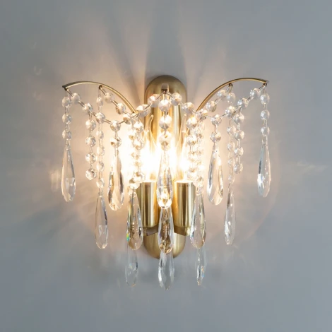 Каскадное бра Citilux Селена CL302323 (220V, хрусталь, подвески)