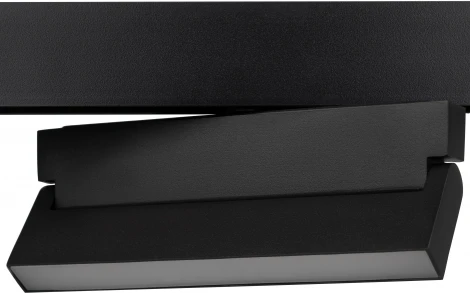 Магнитный трековый линейный светильник LED 48V 12Вт 3000К черный Б0054805 ЭРА Nova TRM20-2-22-12W3K-B