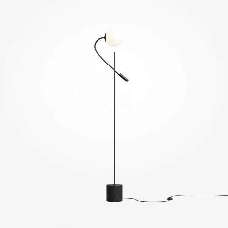 Торшер Maytoni Fly MOD230FL-01B (выключатель, шар)