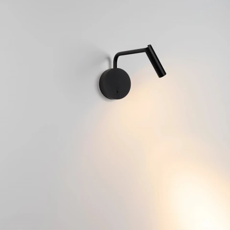 Спот SP-VERDI-LONG-WALL-3W Warm3000 (BK, 20 deg, 230V) (Arlight, IP20 Металл) 051667 (LED, выключатель)