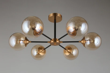 Потолочная люстра на штанге Aployt Beta APL.909.07.06 (220V, шарики)