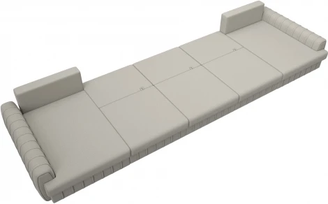 Диван П-образный Лига-057 НПБ МегаЛонг Лига Диванов (Рогожка) арт.129350