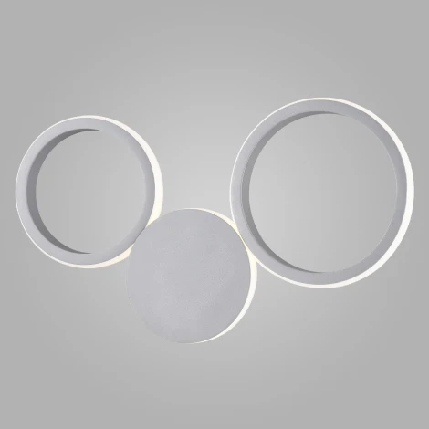 Настенный светильник Eurosvet Rings 40141/1 LED серебро