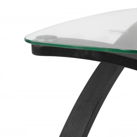 Стол журнальный Гурон 3 чёрный матовый Mebelik 009650