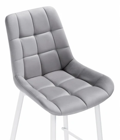 Полубарный стул Notta Алст К светло-серый / белый 502125