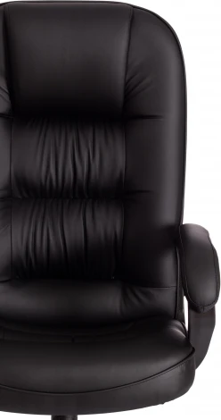 Кресло СН9944 (22) хром кож/зам, черный, 36-6 Tetchair 19467