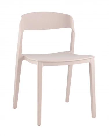 Стул Moris пластик нежно-розовый Stool Group арт.УТ000039933