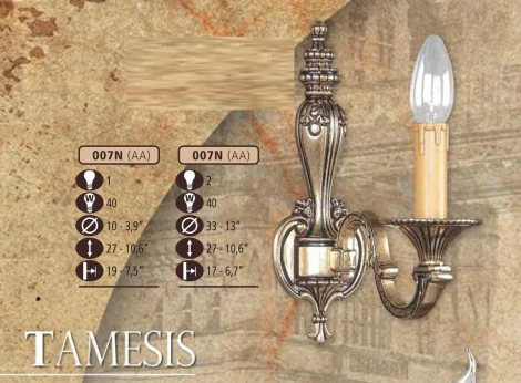 Бра Riperlamp 007N 007N/1 AA