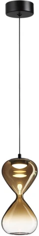 Подвесной светильник Odeon Light Glessi 5094/4LA черный/золотой градиент/прозрачн./металл/стекло LED 4W 4000K (220V, на проводе)