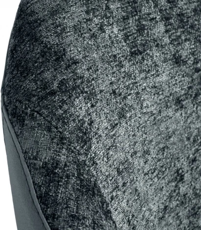 Стул Bruno серый шенилл с экокожей с поворотным механизмом Bradex Home арт.RF 0676