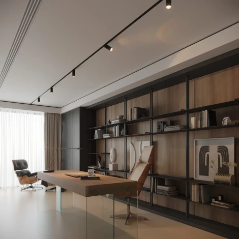 Трековый светильник магнитный Elektrostandard Slim Magnetic R01 85011/01 6W 3000K (черный)