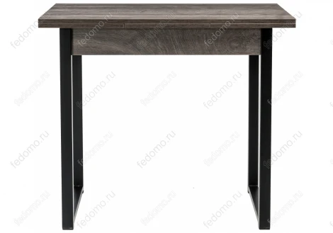 Стол Woodville Форли дуб рошелье / черный матовый 424179