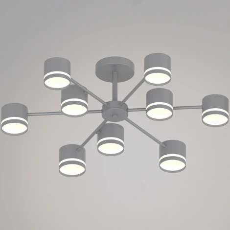 Потолочная люстра на штанге Reluce 89730-0.3-09 GX53 GREY