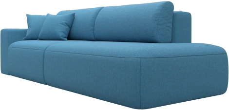 Диван прямой Лига-036 НПБ Модерн подлокотник слева Лига Диванов (Рогожка) арт.124765L