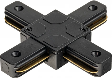 Коннектор Х-образный жесткий пластик/медь черный Ritter Artline 59750 0