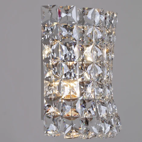 Бра хрустальное ILLUMICO IL5130-1WZF-25 CH ELITE