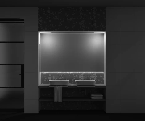 Трековый угловой светильник LED 48V Exility 4000K 24Вт (магнитный) Maytoni Technical Basis TR102-24W4K-B