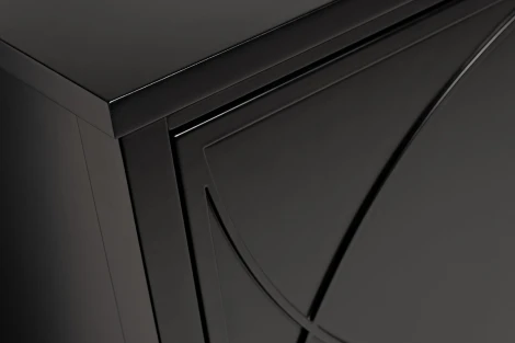 Комод черный 160*90*40см Garda Decor арт.151SV-00001