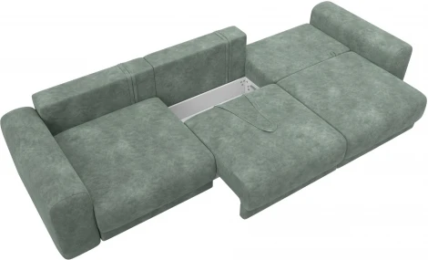 Диван прямой Лига-056 НПБ Лонг Лига Диванов (Велюр) арт.129146