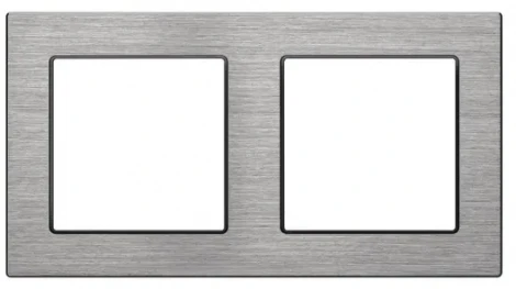 Рамка алюминиевая FRM-PRESTO-ALS-2-GR (Arlight) 043856