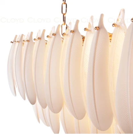 Подвесной светильник Cloyd Bahama 10655 (220V, на цепи, перо)