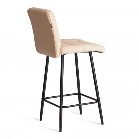 Полубарный стул Medeo/Медео Tetchair (Металл,Экокожа/Бежевый) арт.24920