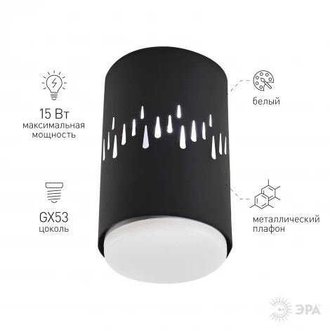 Точечный светильник ЭРА OL11 OL11 LD GX53 BK
