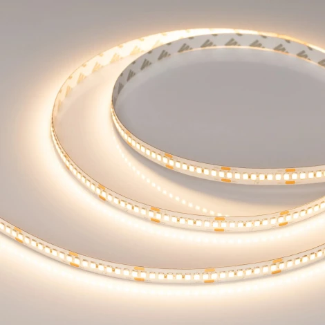Светодиодная лента RT-A240-10mm 24V Warm2700 (22 W/m, IP20, 5m) (Arlight, высок.эфф.150 лм/Вт) 038746(1)