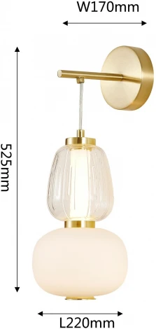 Бра Favourite Bella 4057-1W (LED, 220V)