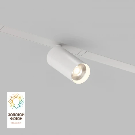 Трековый светильник Denkirs Smart DK8010-WH (LED, 220V, голосовое управление, пульт управления, управление смартфоном, умный дом - Алиса, круглые)