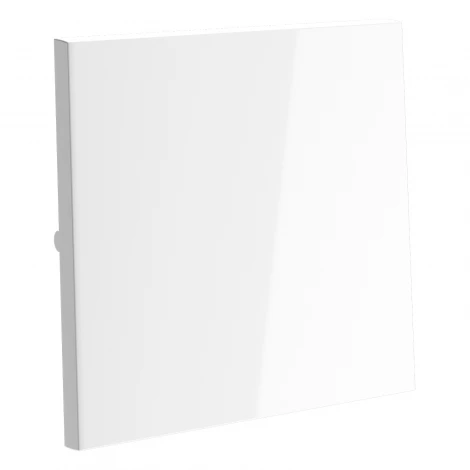 Клавиша для выключателя/переключателя одноклавишного Voltum S70 VLS000101 (белый глянцевый)