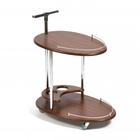 Стол сервировочный FAIRPORT Венге (МДФ/металл)