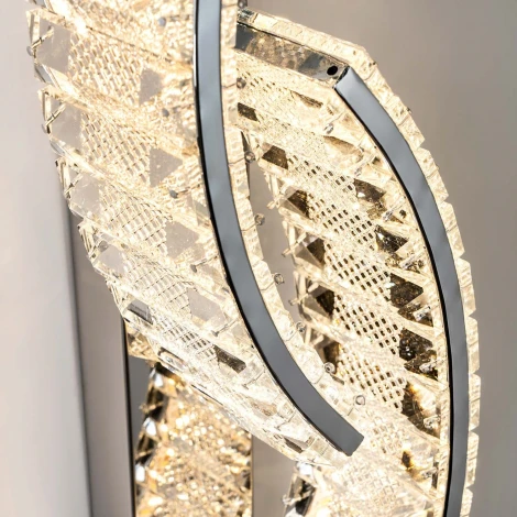 Бра светодиодное хрустальное с регулировкой цветовой температуры Modelux MODELUX ML.756.02 CR