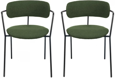 Комплект из 2-х стульев Ant букле зелёный Bradex Home арт.RF 0862P