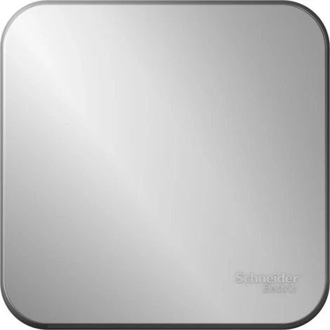 Выключатель накладной одноклавишный (алюминий) Systeme Electric Blanca BLNVA106013