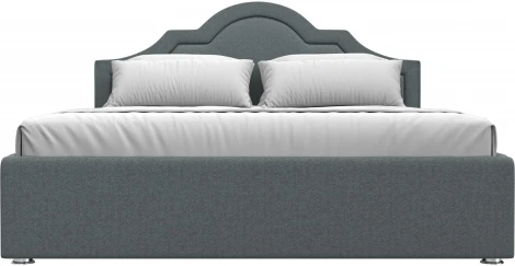 Кровать интерьерная Афина 160 (Серый/Рогожка) Лига Диванов арт.123045