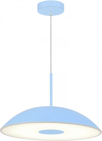 Подвесной светильник ST Luce Lid SL6128.703.01 Голубой/Голубой LED 1*24W 3000K (220V, на проводе, круглые)