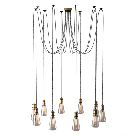 Подвесная люстра DeMarkt Фьюжен 392017310