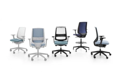 Кресло Light Up 230S Profim Ткань Evo EV-1 Металл хром