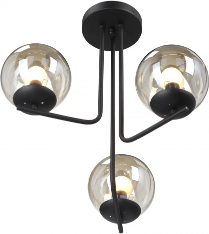 Потолочная люстра на штанге V4942-1/3PL Vitaluce (220V, шарики)