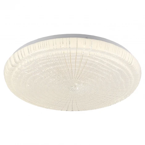 Потолочный светильник круглый IP21 светодиодный с диммером и пультом регулировкой цветовой температуры, ночным режимом таймером Lussole LGO МУНlight LSP-8321 (220V, круглые)