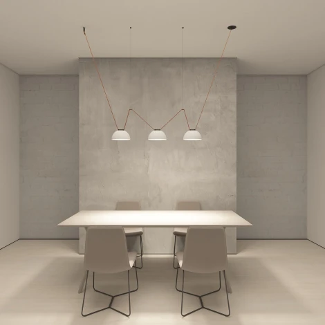 Трековый светильник 48V Denkirs Belty Flow DK5560-WH+BK (LED, круглые)