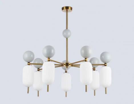 Потолочная люстра на штанге Ambrella High Light LH53106 (220V, шарики)