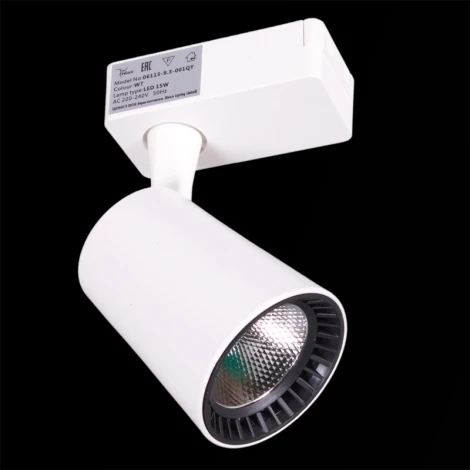 Трековый светильник светодиодный Reluce 06115-9.3-001QY LED15W WT (220V)